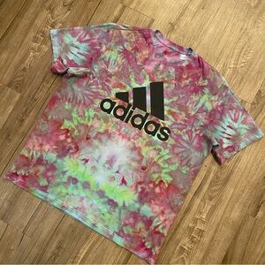 🔥NEW🔥 CUSTOM ADIDAS TIE DYE MEN’S TEE